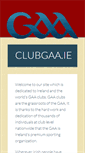 Mobile Screenshot of clubgaa.ie